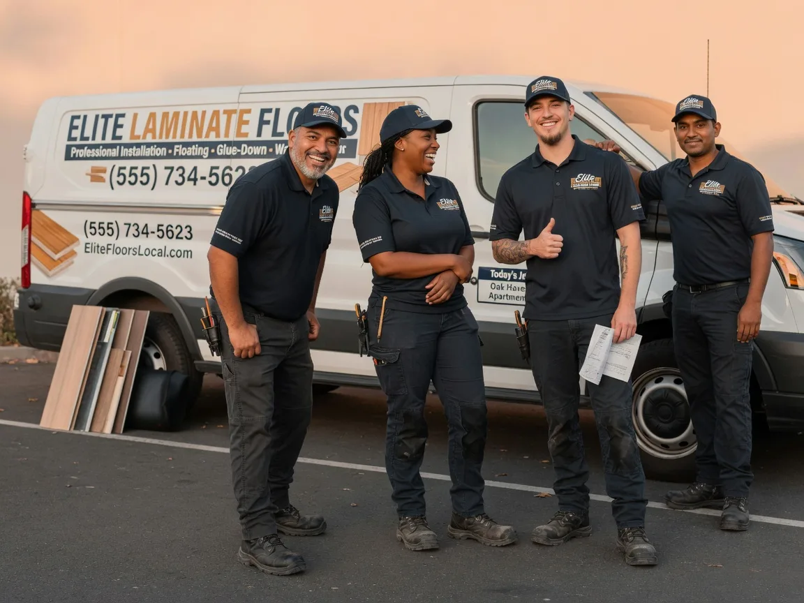 Laminate flooring installation company in Monroeville, OH